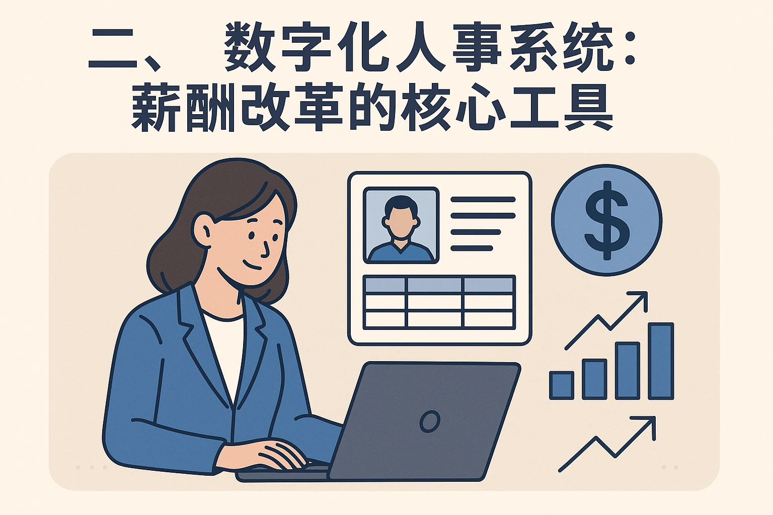 二、数字化人事系统：薪酬改革的核心工具