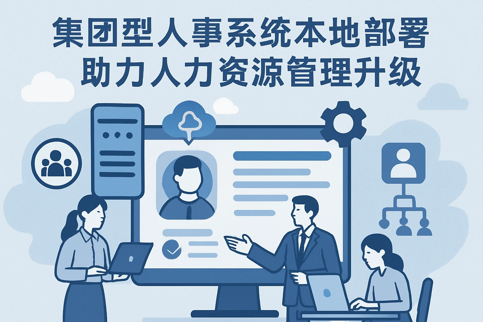 集团型人事系统本地部署助力人力资源管理升级