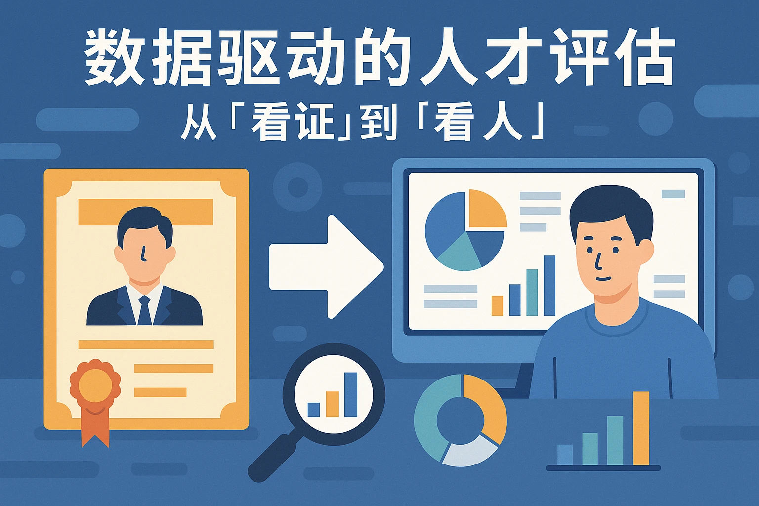 2. 数据驱动的人才评估：从“看证”到“看人”