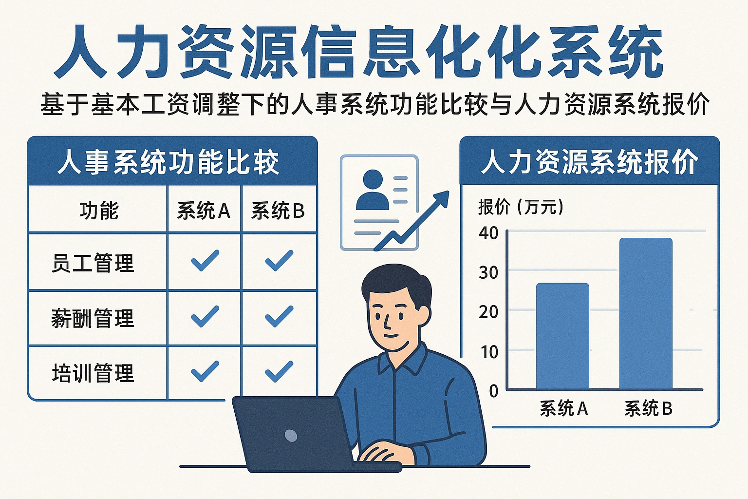 人力资源信息化系统：基于基本工资调整下的人事系统功能比较与人力资源系统报价解析