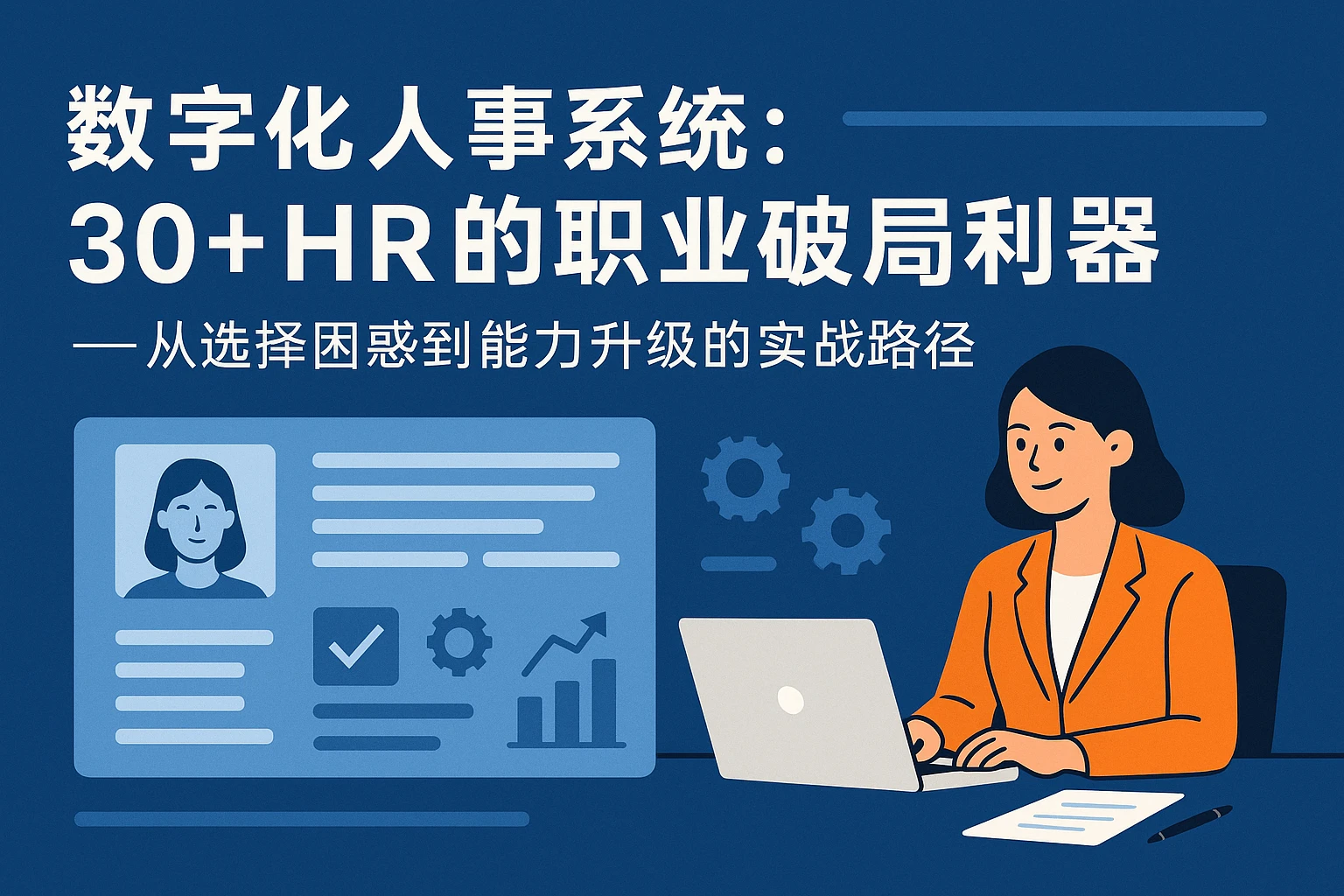 数字化人事系统：30+HR的职业破局利器——从选择困惑到能力升级的实战路径