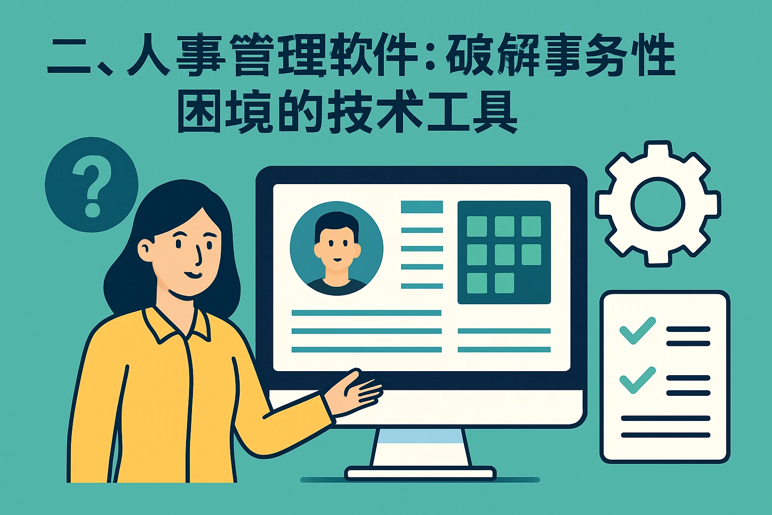 二、人事管理软件：破解事务性困境的技术工具