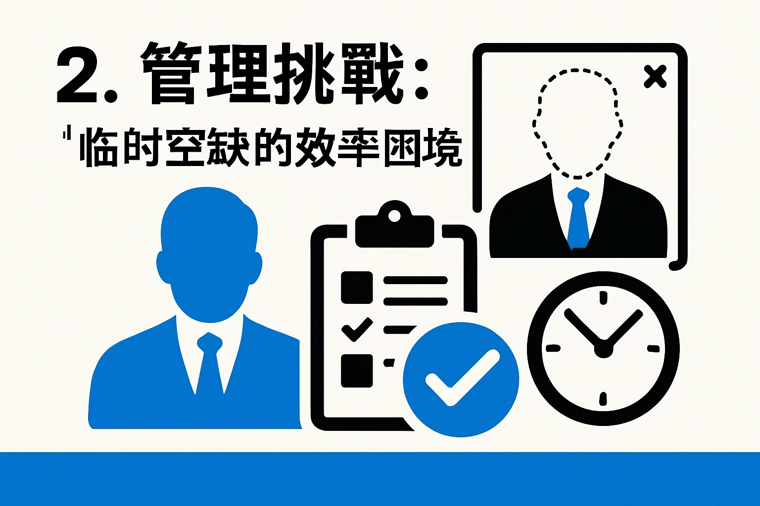 2. 管理挑战：临时空缺的效率困境