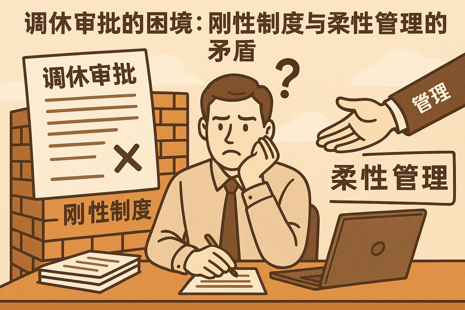 2. 调休审批的困境：刚性制度与柔性管理的矛盾