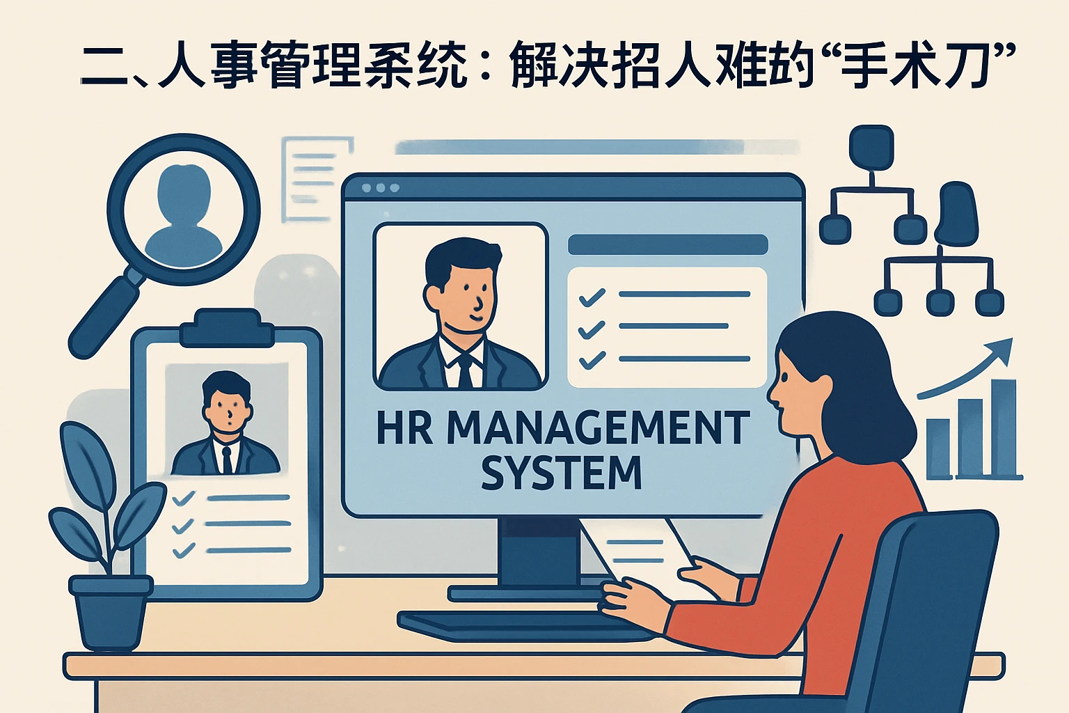 二、人事管理系统：解决招人难的“手术刀”
