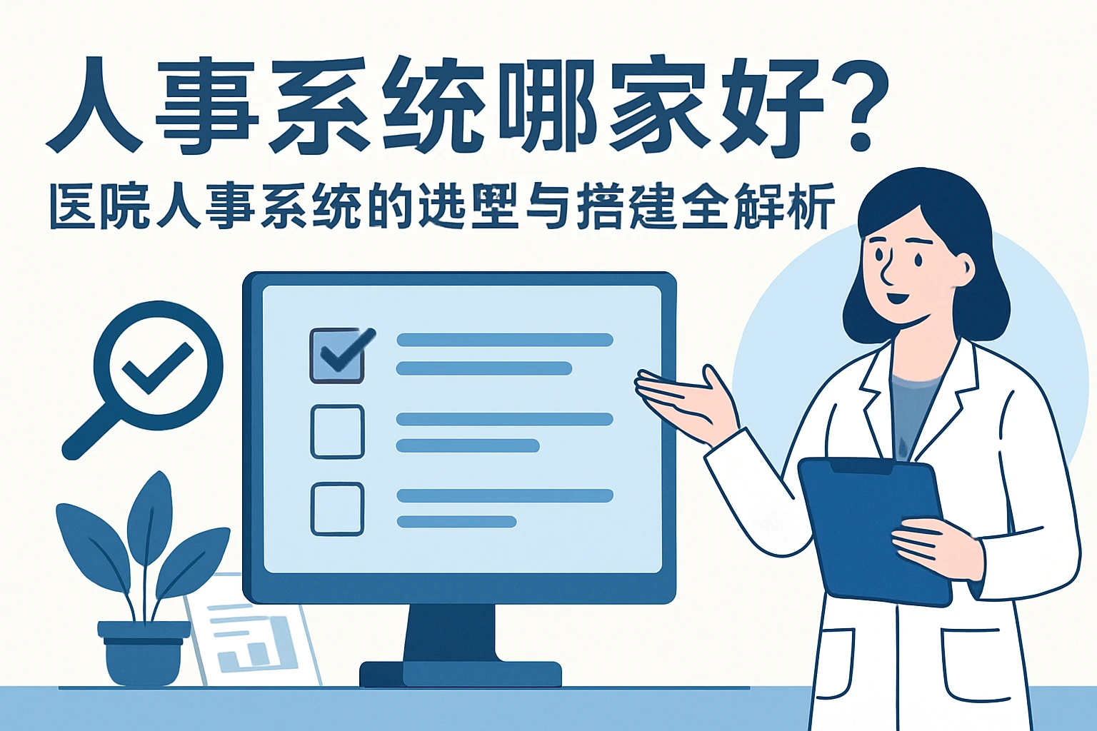 人事系统哪家好？医院人事系统的选型与搭建全解析