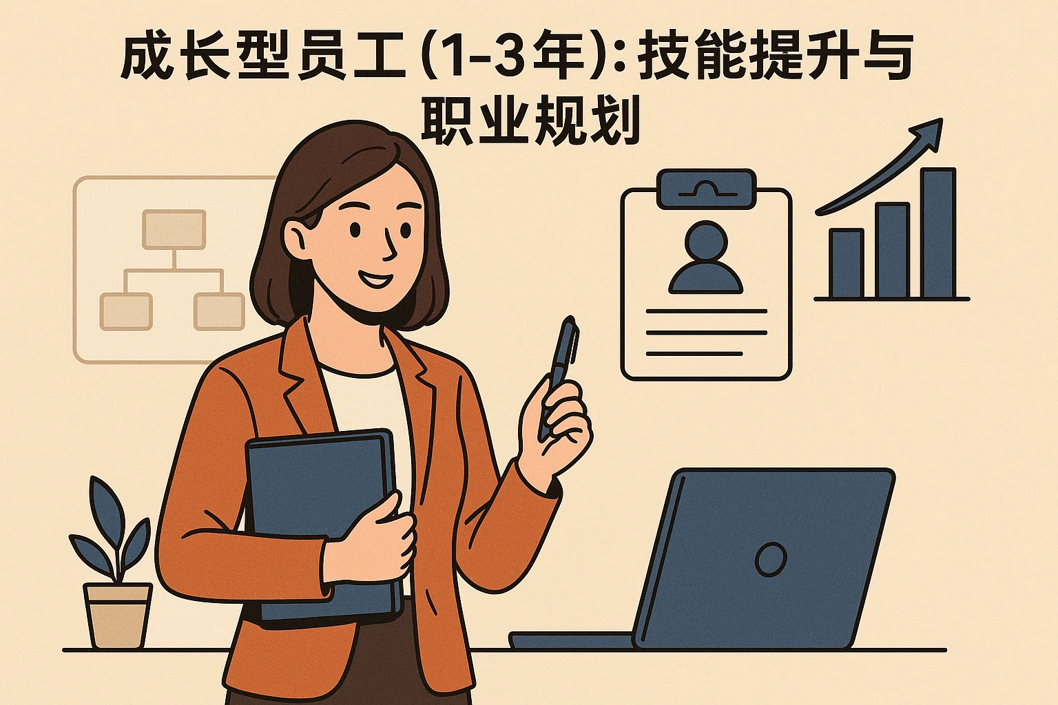 2. 成长型员工（1-3年）：技能提升与职业规划