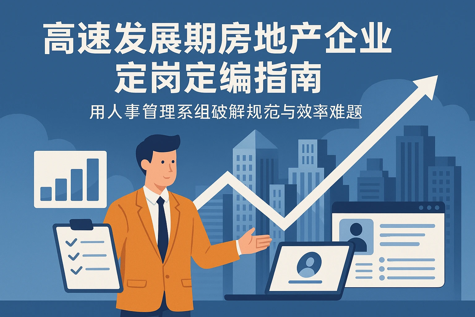 高速发展期房地产企业定岗定编指南：用人事管理系统破解规模与效率难题