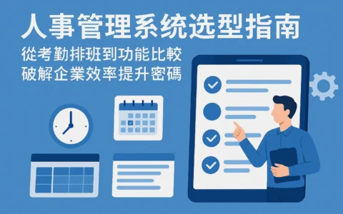 人事管理系统选型指南：从考勤排班到功能比较，破解企业效率提升密码