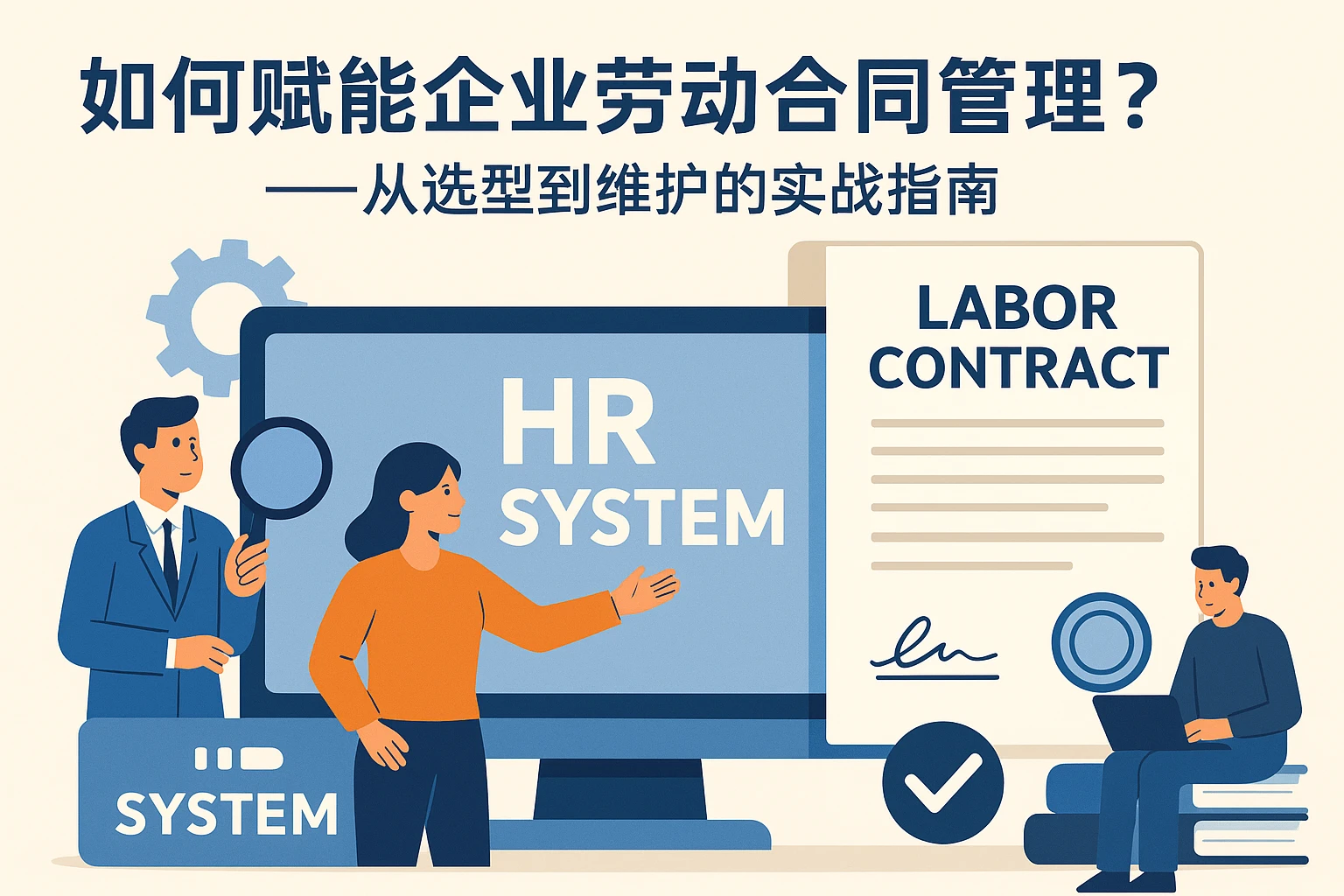 HR系统如何赋能企业劳动合同管理？——从选型到维护的实战指南