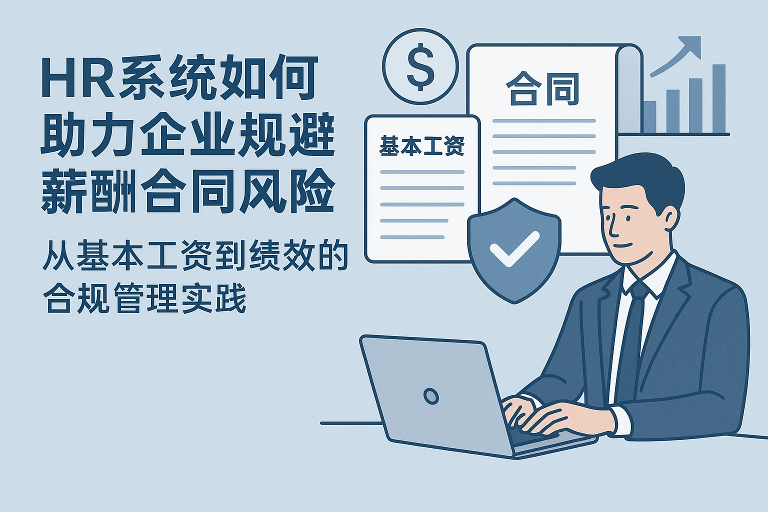 HR系统如何助力企业规避薪酬合同风险？从基本工资到绩效的合规管理实践
