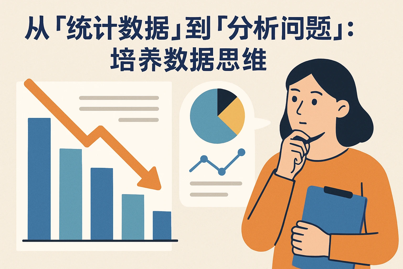 1. 从“统计数据”到“分析问题”：培养数据思维