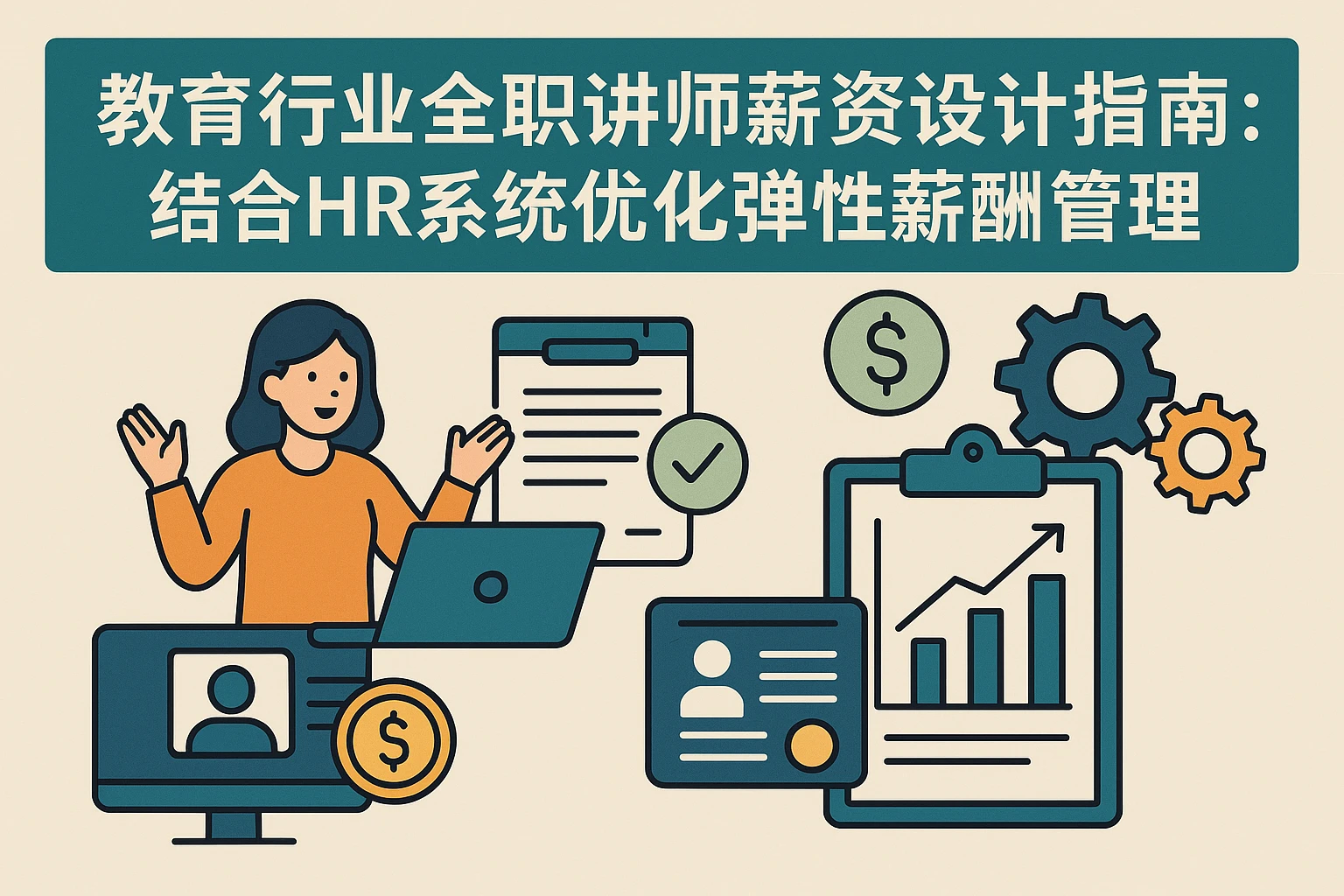 教育行业全职讲师薪资设计指南：结合HR系统优化弹性薪酬管理