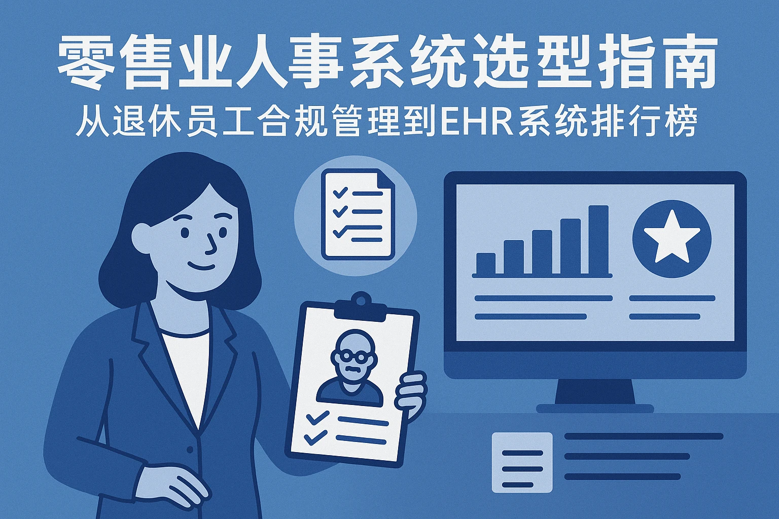 零售业人事系统选型指南：从退休员工合规管理到EHR系统排行榜
