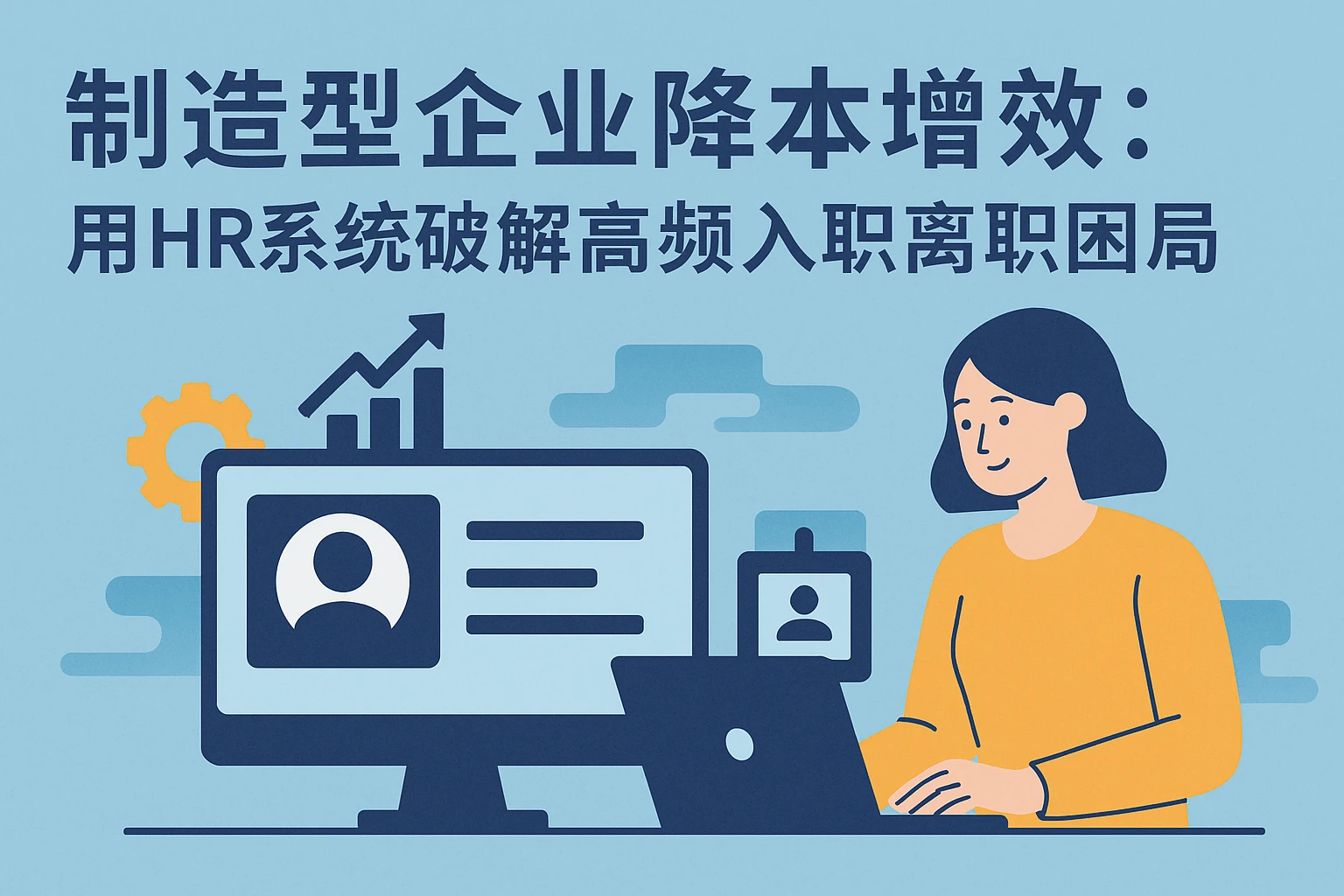 制造型企业降本增效：用HR系统破解高频入职离职困局
