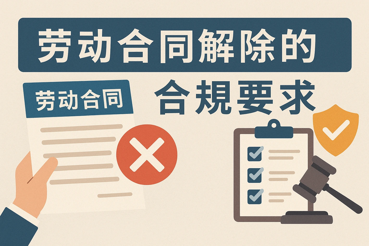 劳动合同解除的合规要求