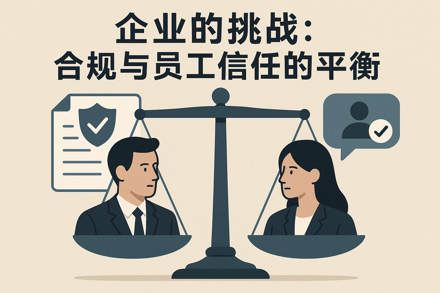 2. 企业的挑战：合规与员工信任的平衡