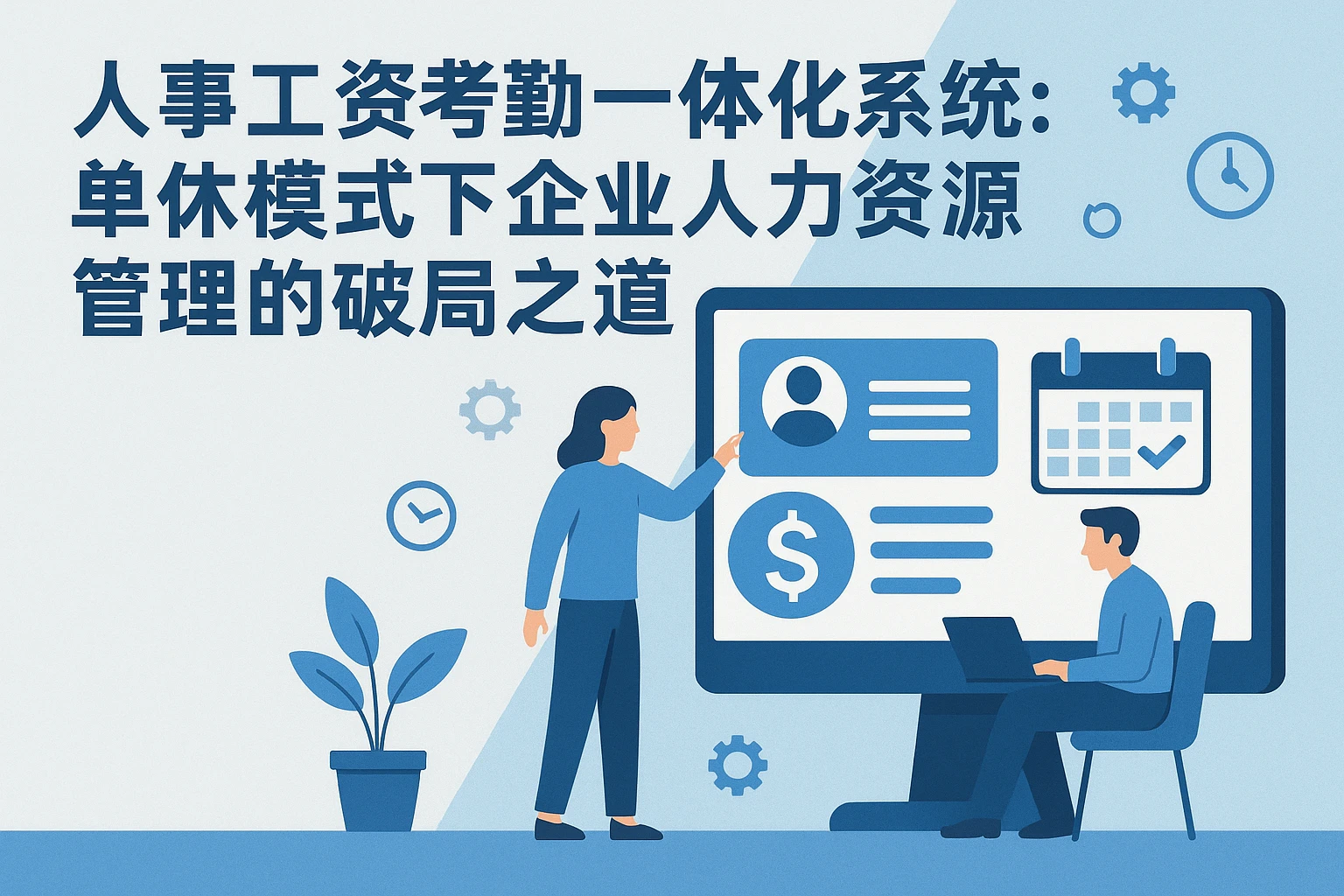人事工资考勤一体化系统:单休模式下企业人力资源管理的破局之道