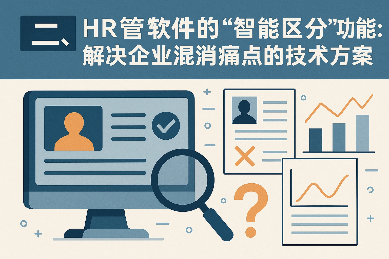 二、HR管理软件的“智能区分”功能：解决企业混淆痛点的技术方案