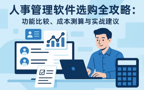 人事管理软件选购全攻略：功能比较、成本测算与实战建议