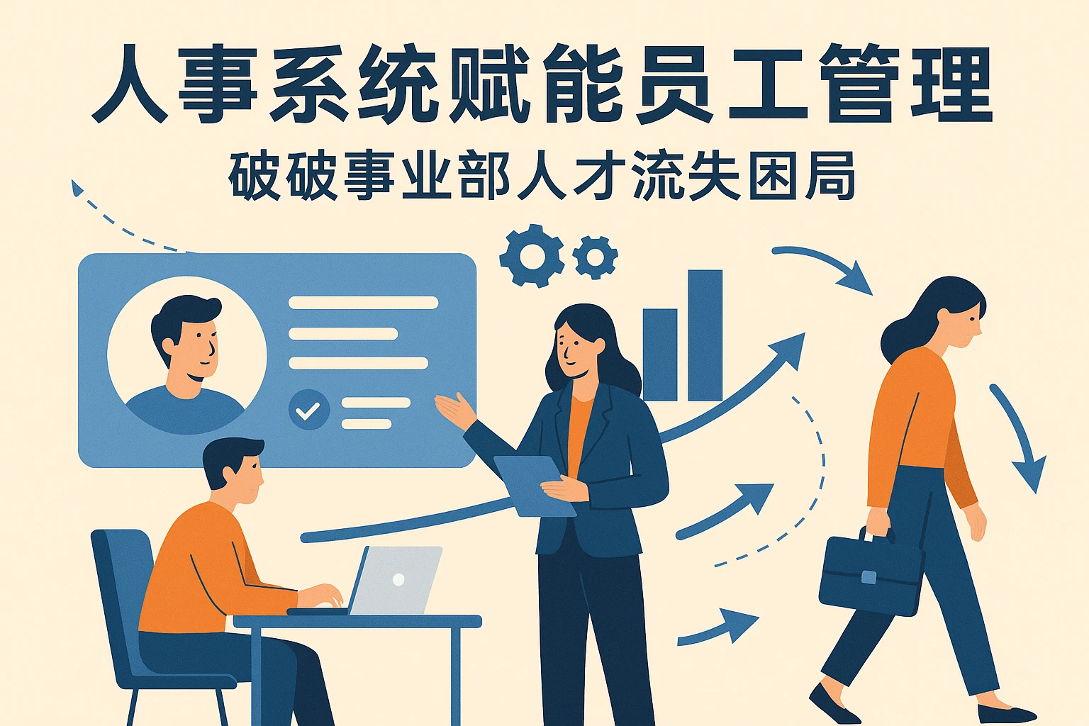 人事系统赋能员工管理：破解事业部人才流失困局