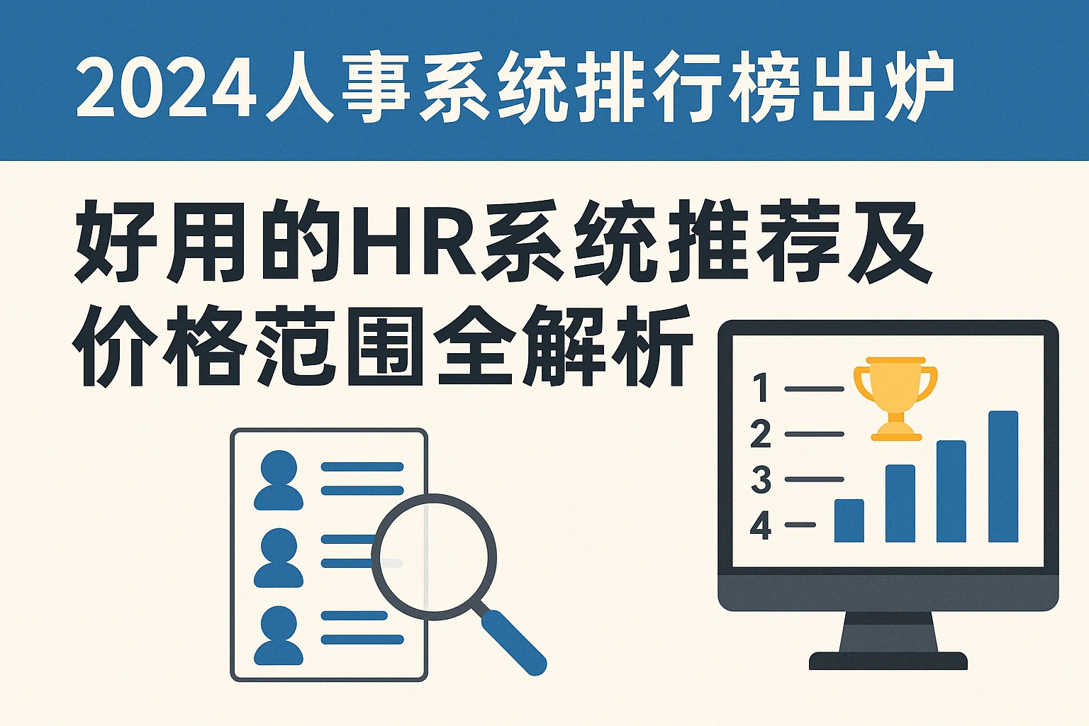 2024人事系统排行榜出炉：好用的HR系统推荐及价格范围全解析