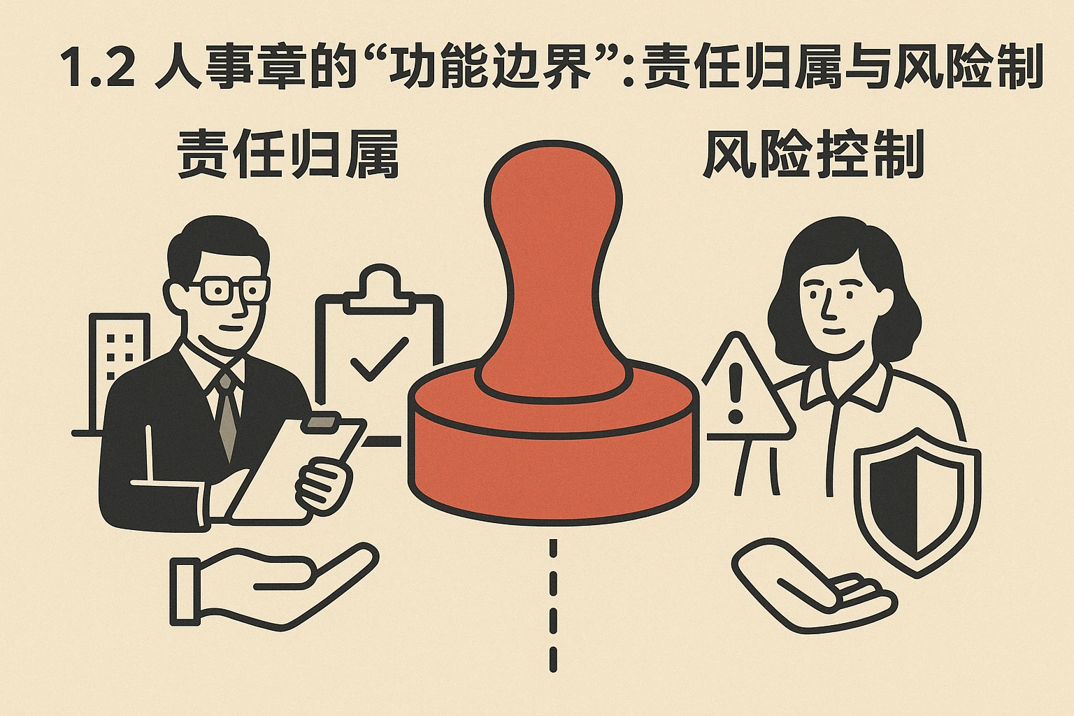 1.2 人事章的“功能边界”：责任归属与风险控制