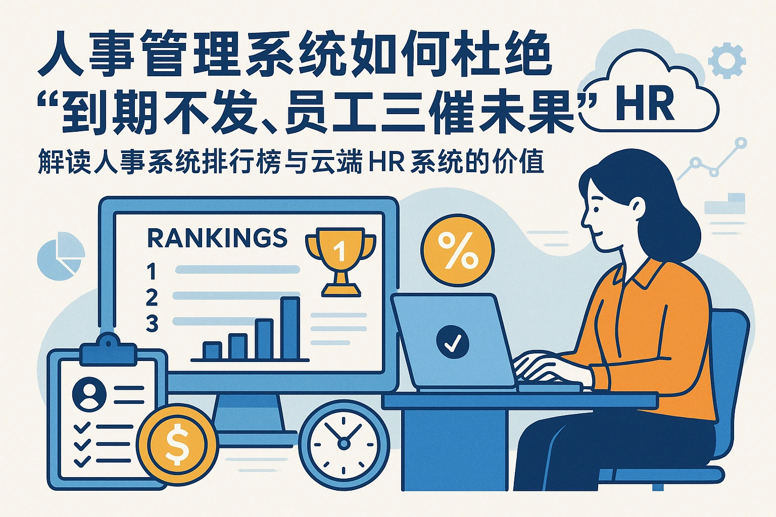 人事管理系统如何杜绝“到期不发、员工三催未果”难题？——解读人事系统排行榜与云端HR系统的价值