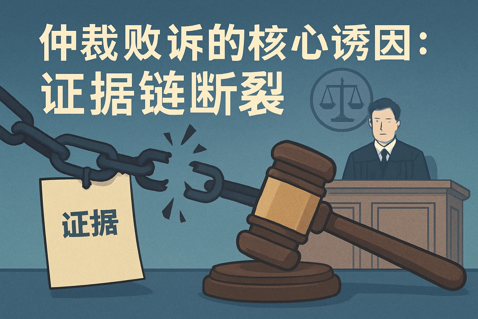 1.2 仲裁败诉的核心诱因：证据链断裂