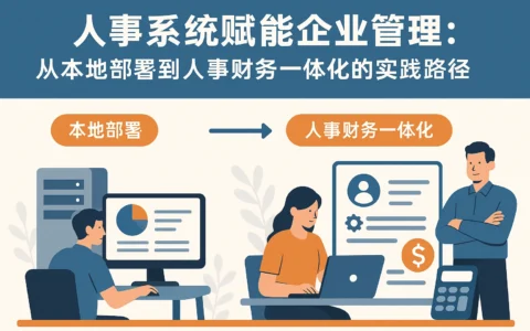 人事系统赋能企业管理：从本地部署到人事财务一体化的实践路径