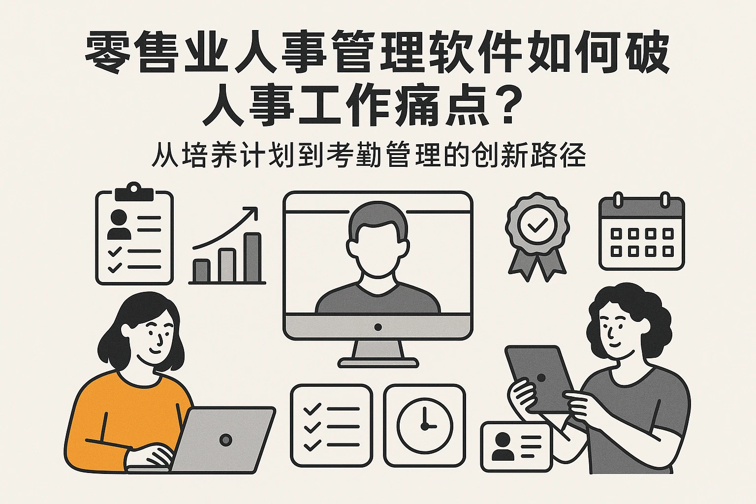 零售业人事管理软件如何破解人事工作痛点？从培养计划到考勤管理的创新路径