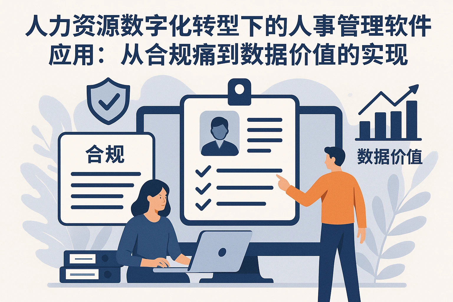 人力资源数字化转型下的人事管理软件应用：从合规痛点到数据价值的实现
