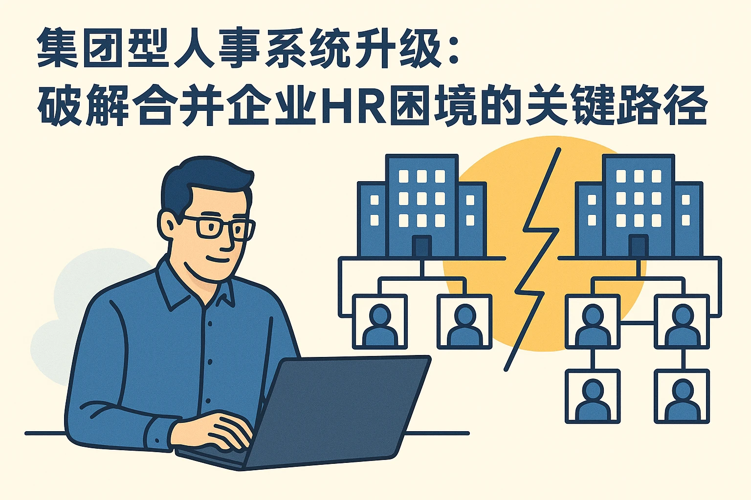 集团型人事系统升级：破解合并企业HR困境的关键路径