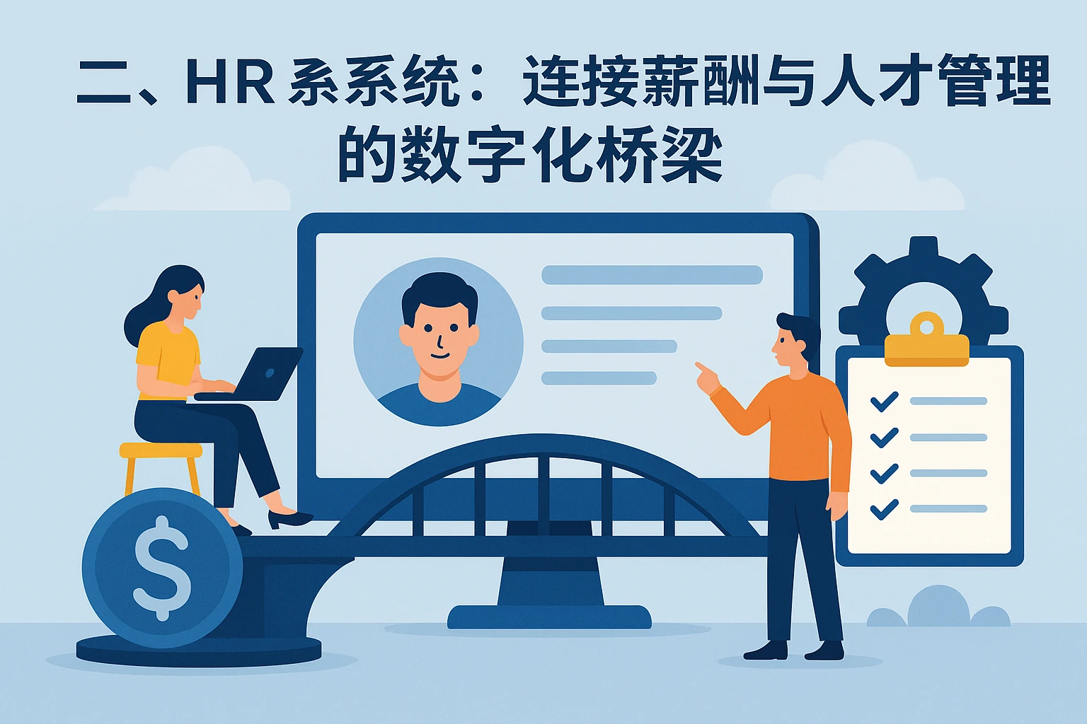 二、HR系统：连接薪酬与人才管理的数字化桥梁
