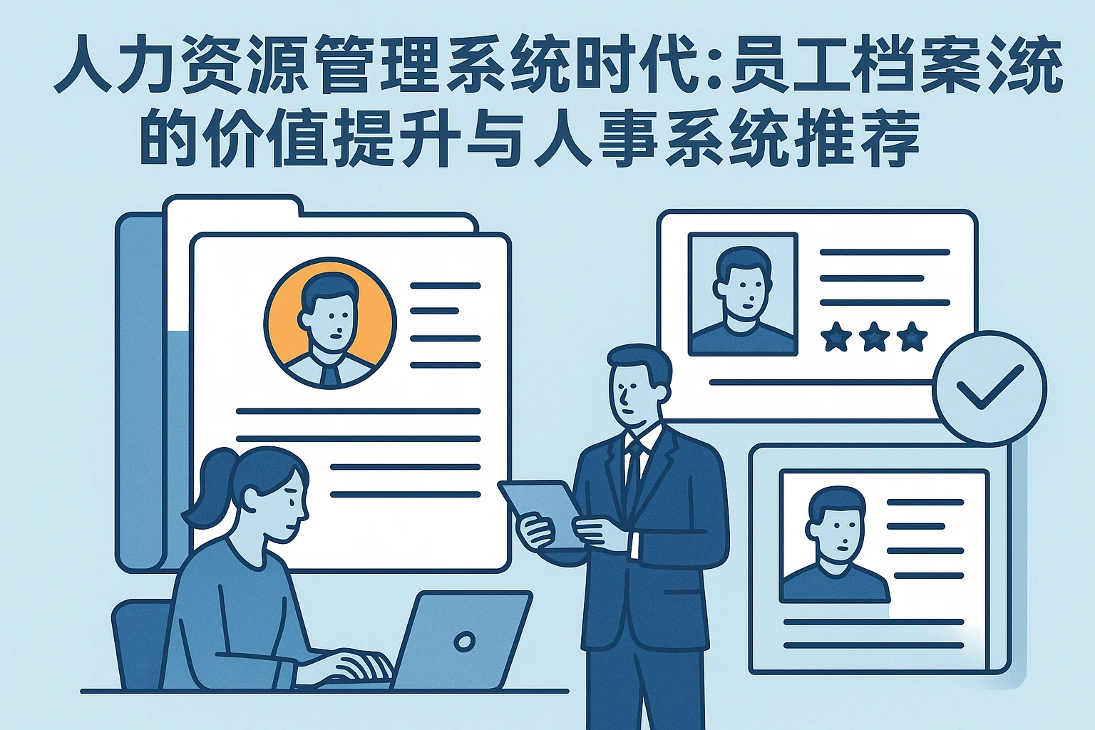 人力资源管理系统时代：员工档案系统的价值提升与人事系统推荐