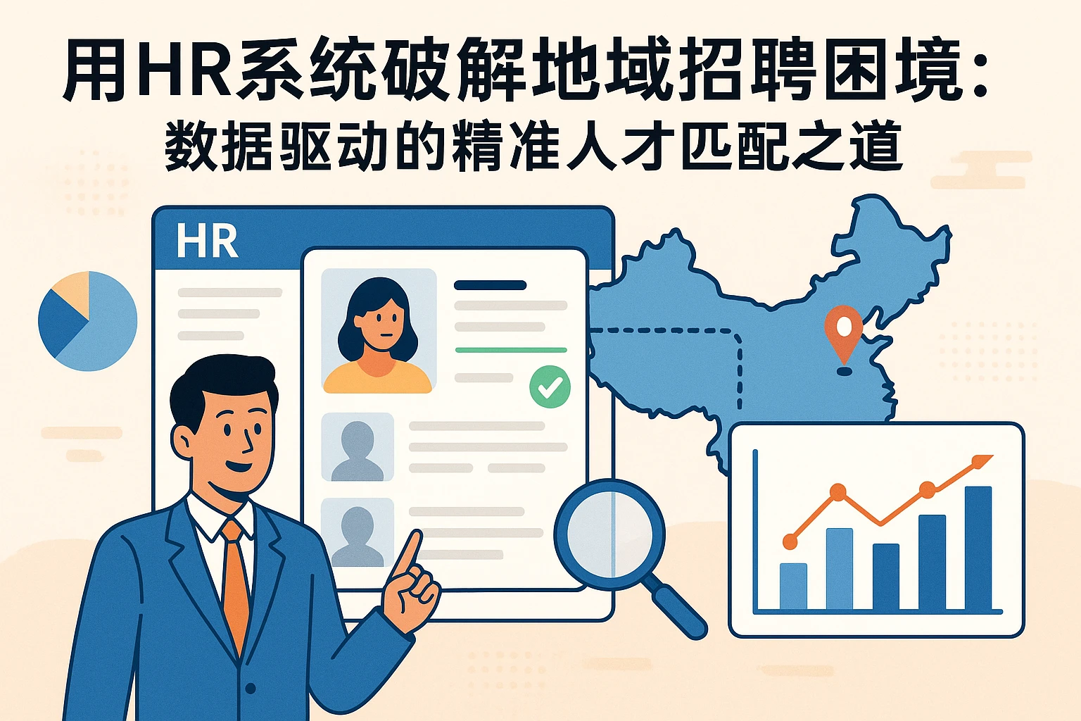 用HR系统破解地域招聘困境：数据驱动的精准人才匹配之道