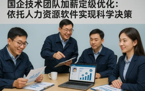 国企技术团队加薪定级优化：依托人力资源软件实现科学决策