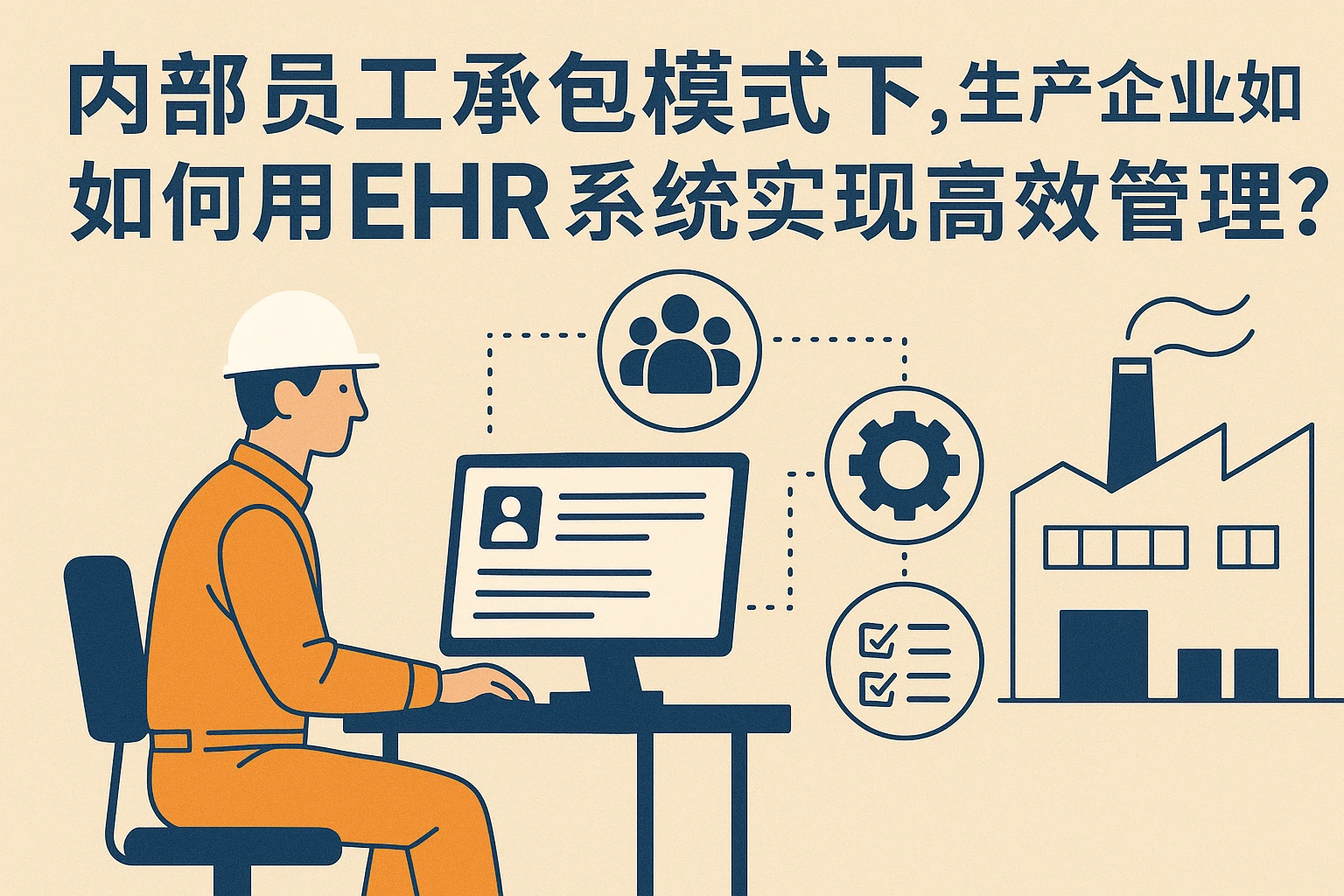 内部员工承包模式下，生产企业如何用EHR系统实现高效管理？