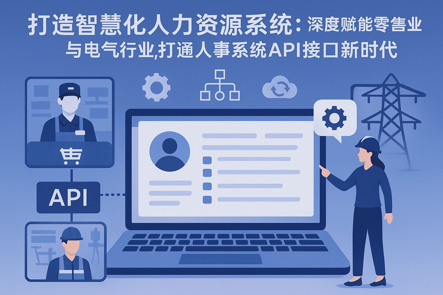 打造智慧化人力资源系统：深度赋能零售业与电气行业，打通人事系统API接口新时代