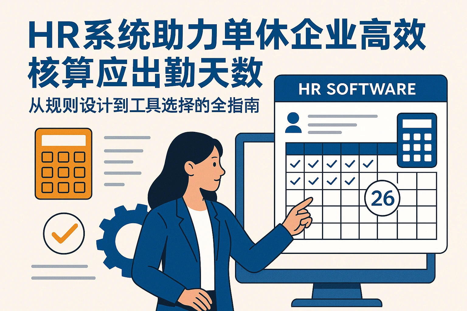 HR系统助力单休企业高效核算应出勤天数：从规则设计到工具选择的全指南