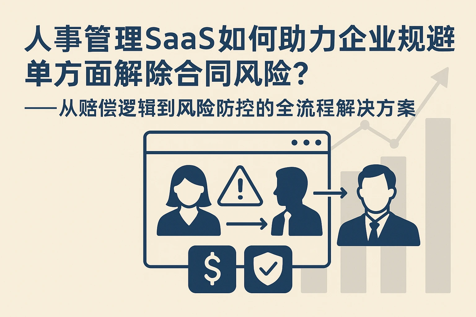 人事管理SaaS如何助力企业规避单方面解除合同风险？——从赔偿逻辑到风险防控的全流程解决方案
