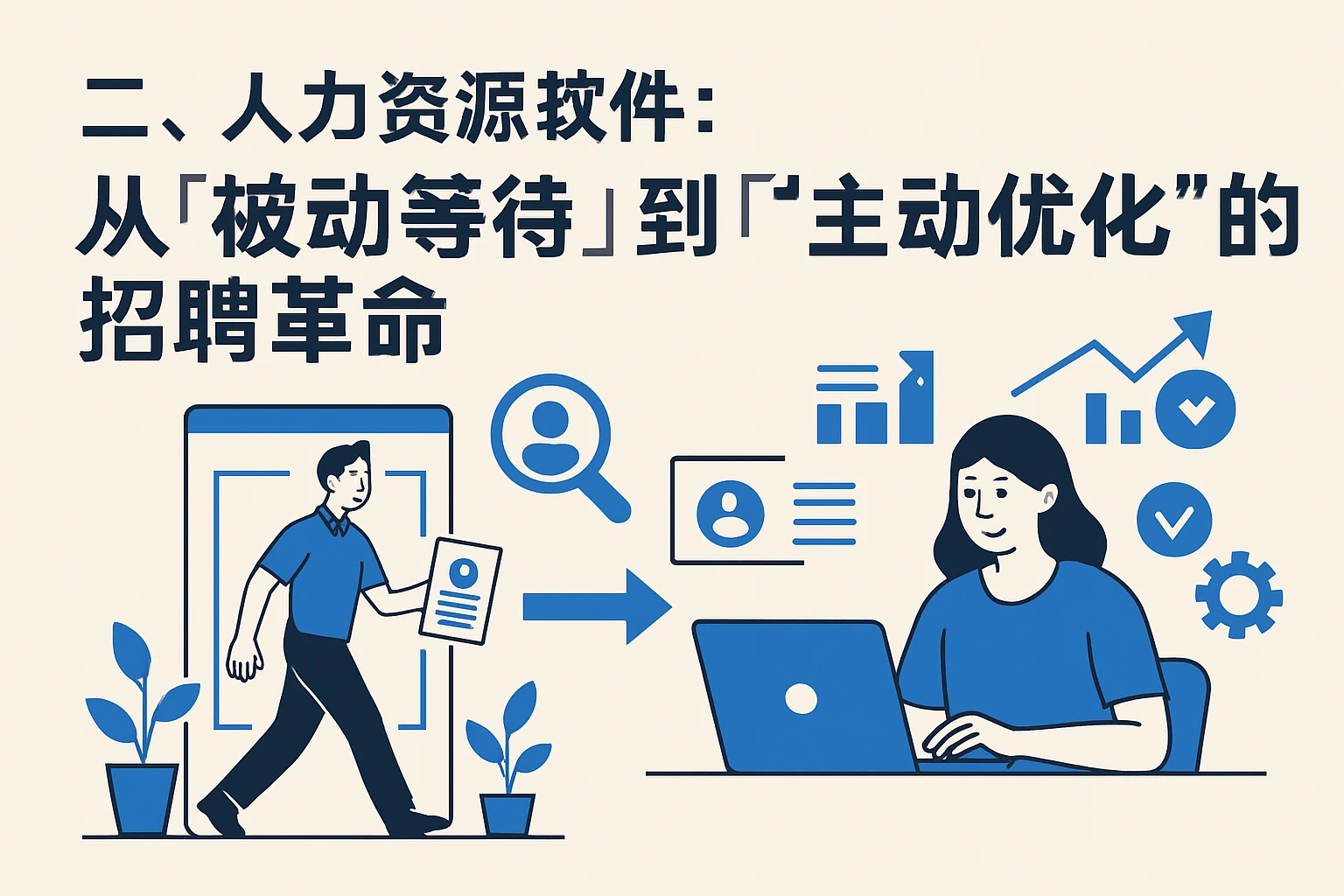 二、人力资源软件：从“被动等待”到“主动优化”的招聘革命