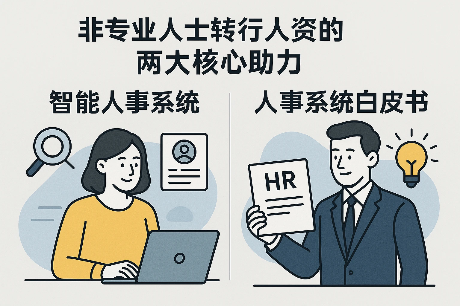 智能人事系统与人事系统白皮书：非专业人士转行人资的两大核心助力
