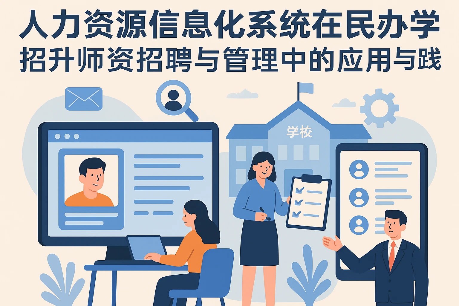 人力资源信息化系统在民办学校招生师资招聘与管理中的应用与实践