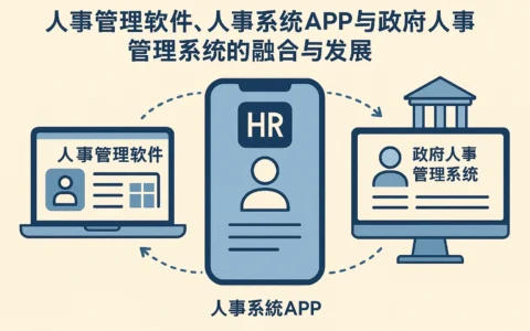 人事管理软件、人事系统APP与政府人事管理系统的融合与发展