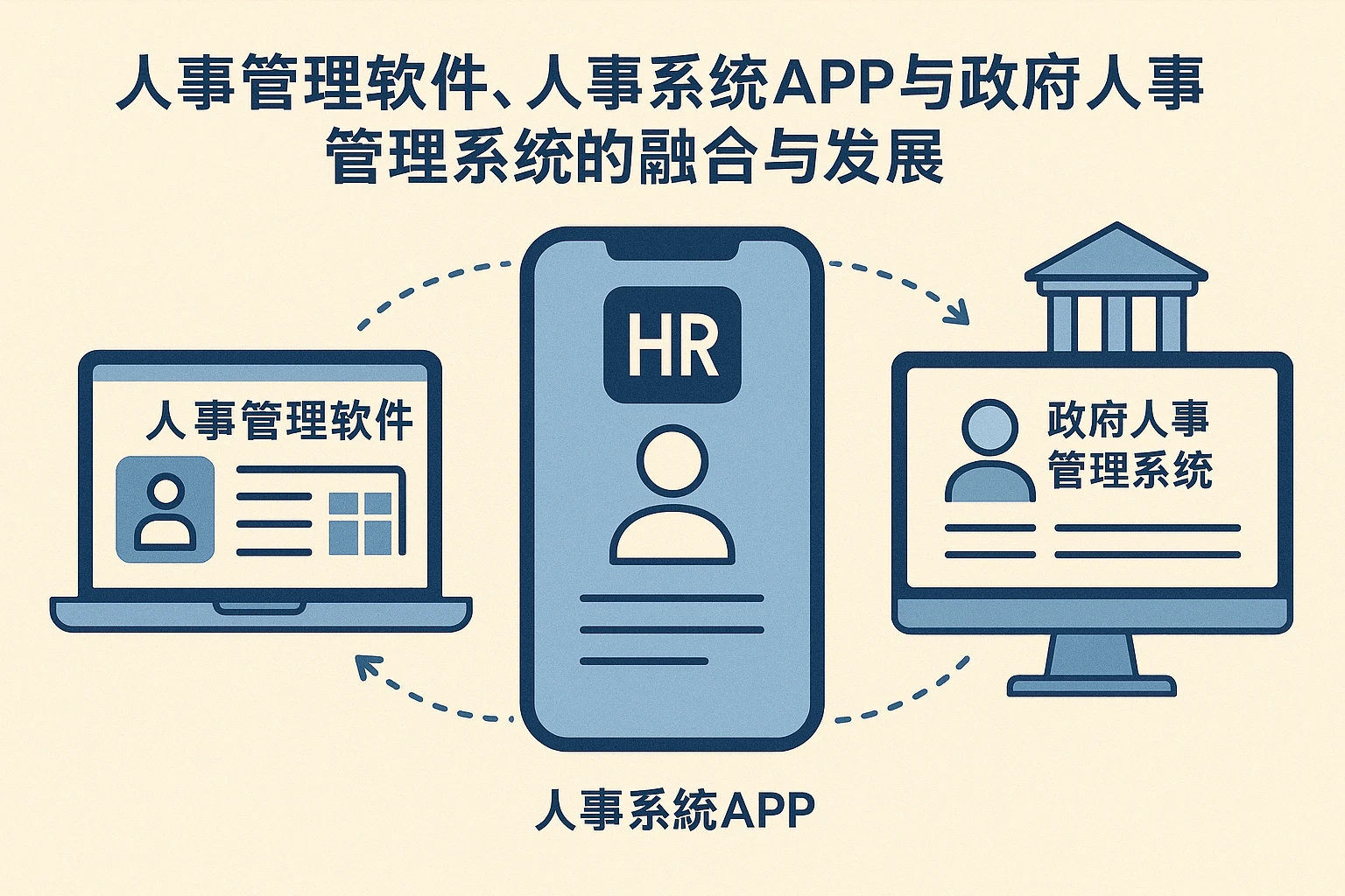 人事管理软件、人事系统APP与政府人事管理系统的融合与发展