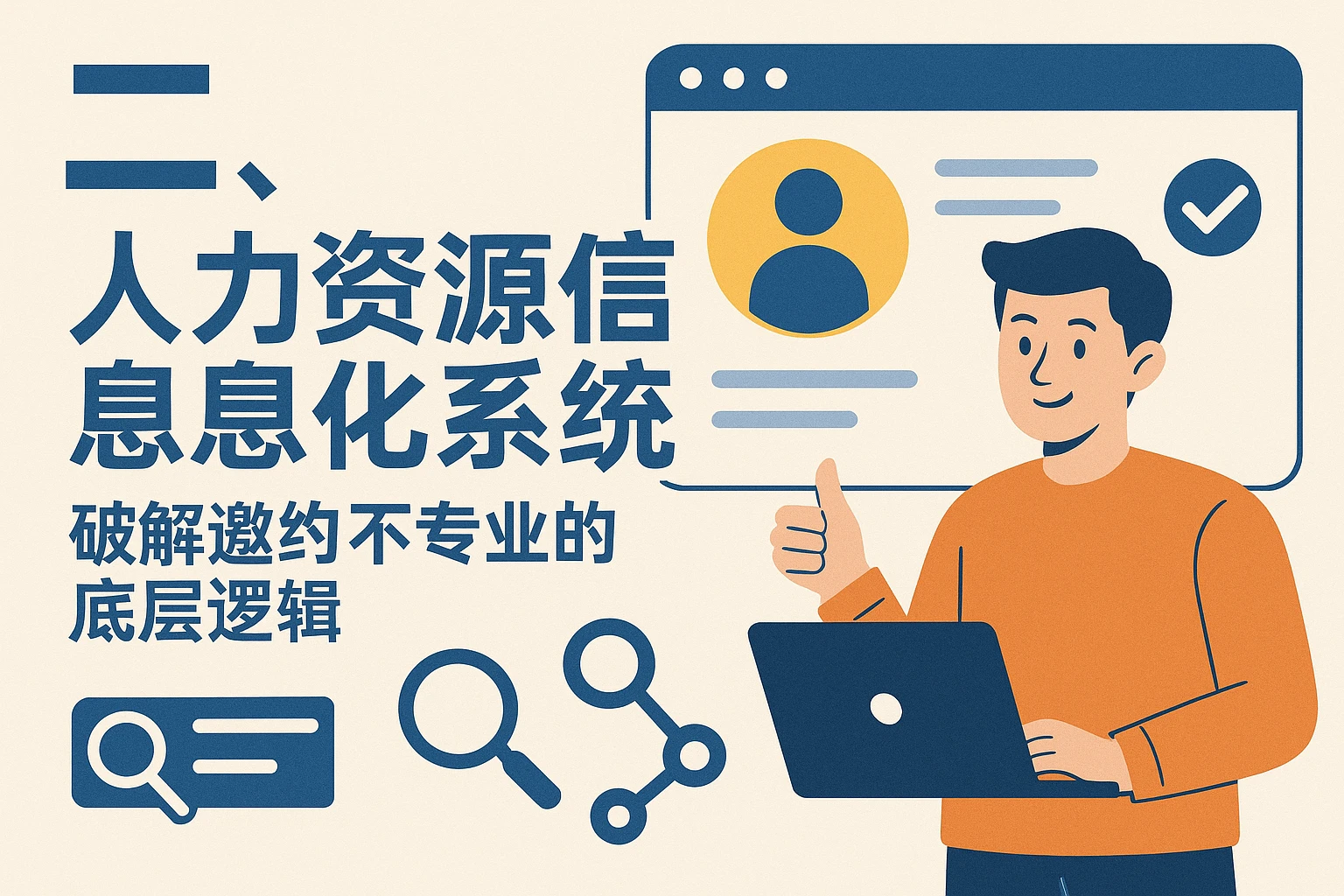二、人力资源信息化系统：破解邀约不专业的底层逻辑