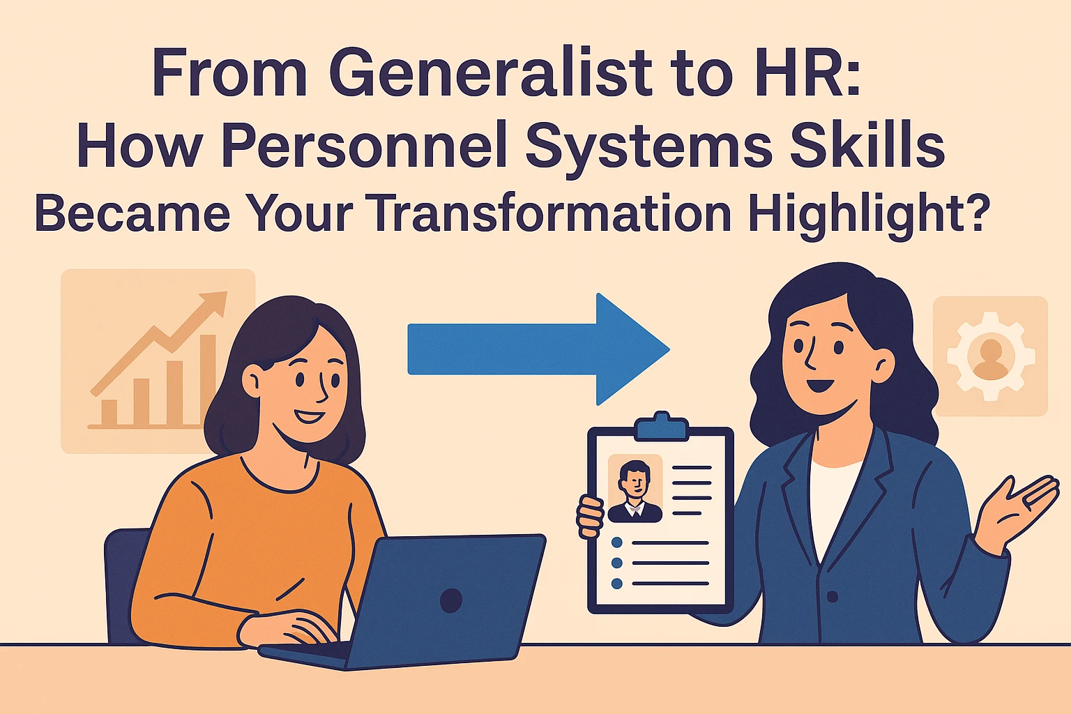 从综合事务到HR:人事系统技能如何成为你转型的核心亮点?