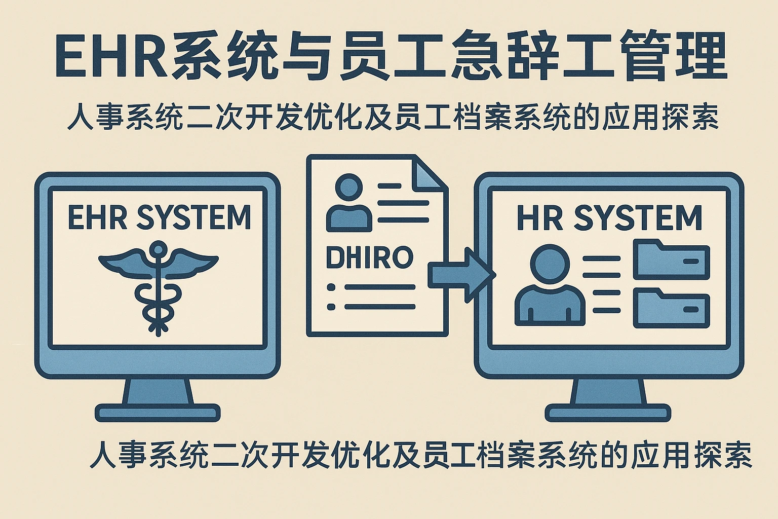 EHR系统与员工急辞工管理：人事系统二次开发优化及员工档案系统的应用探索