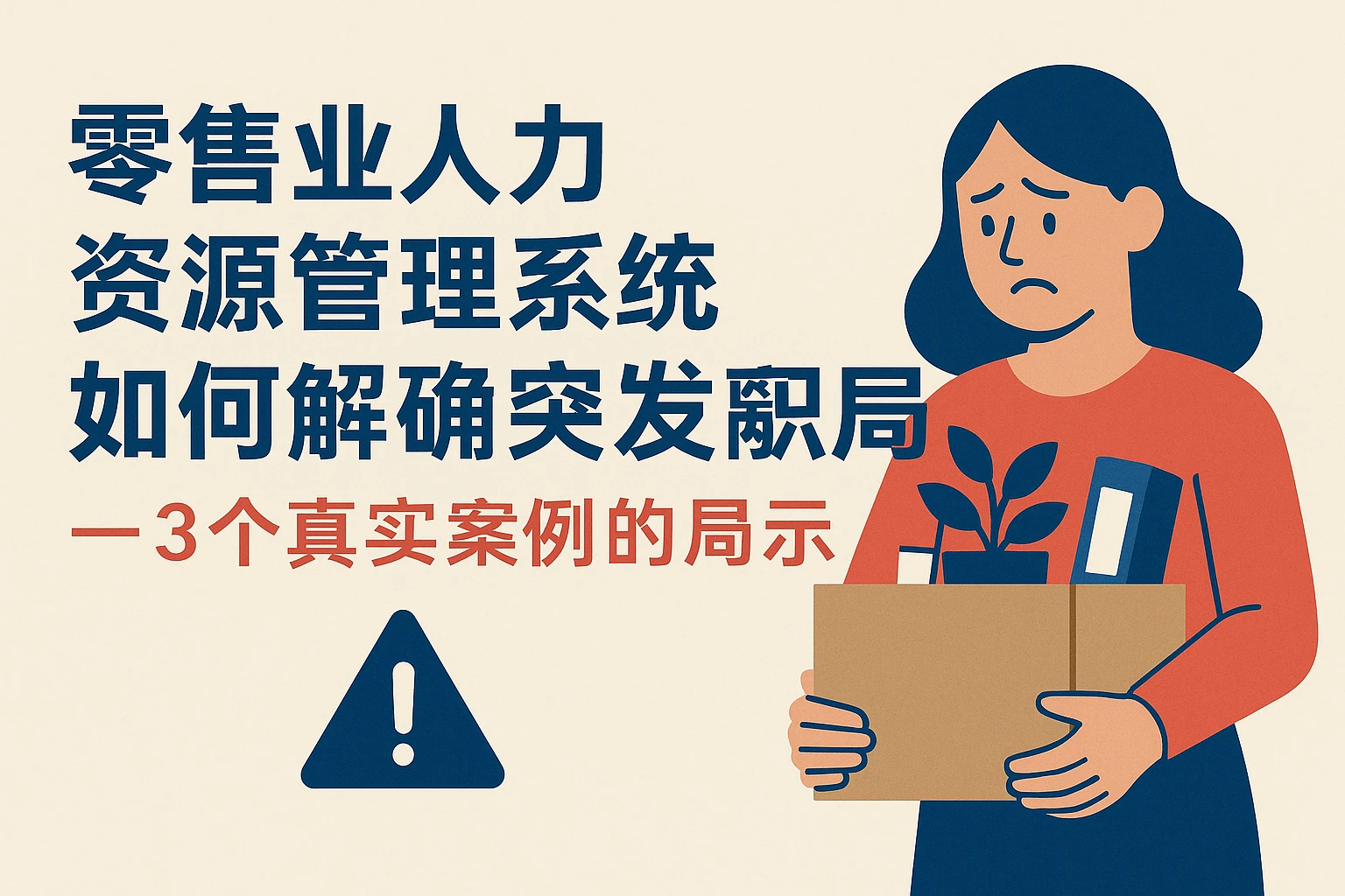 零售业人力资源管理系统如何破解突发离职危机？——3个真实案例的启示